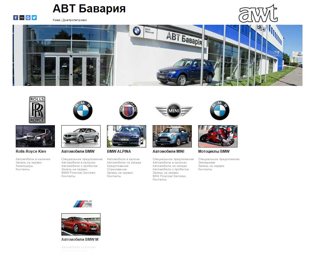 АВТ Баварія, ул. Мечникова, 2 — Классические BMW